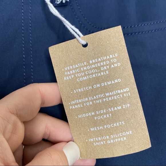 ✨NWT J. Crew 770 Straight Fit Five Pocket Tech Pants Blue Men's Size 28x32 - Picture 6 of 8